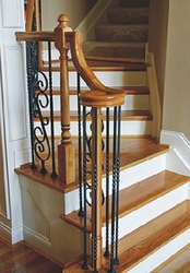 Металлические и деревянные элементы лестниц