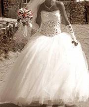 Свадебное красивоеее платье